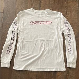 Vans of the wall long sleeve shirt